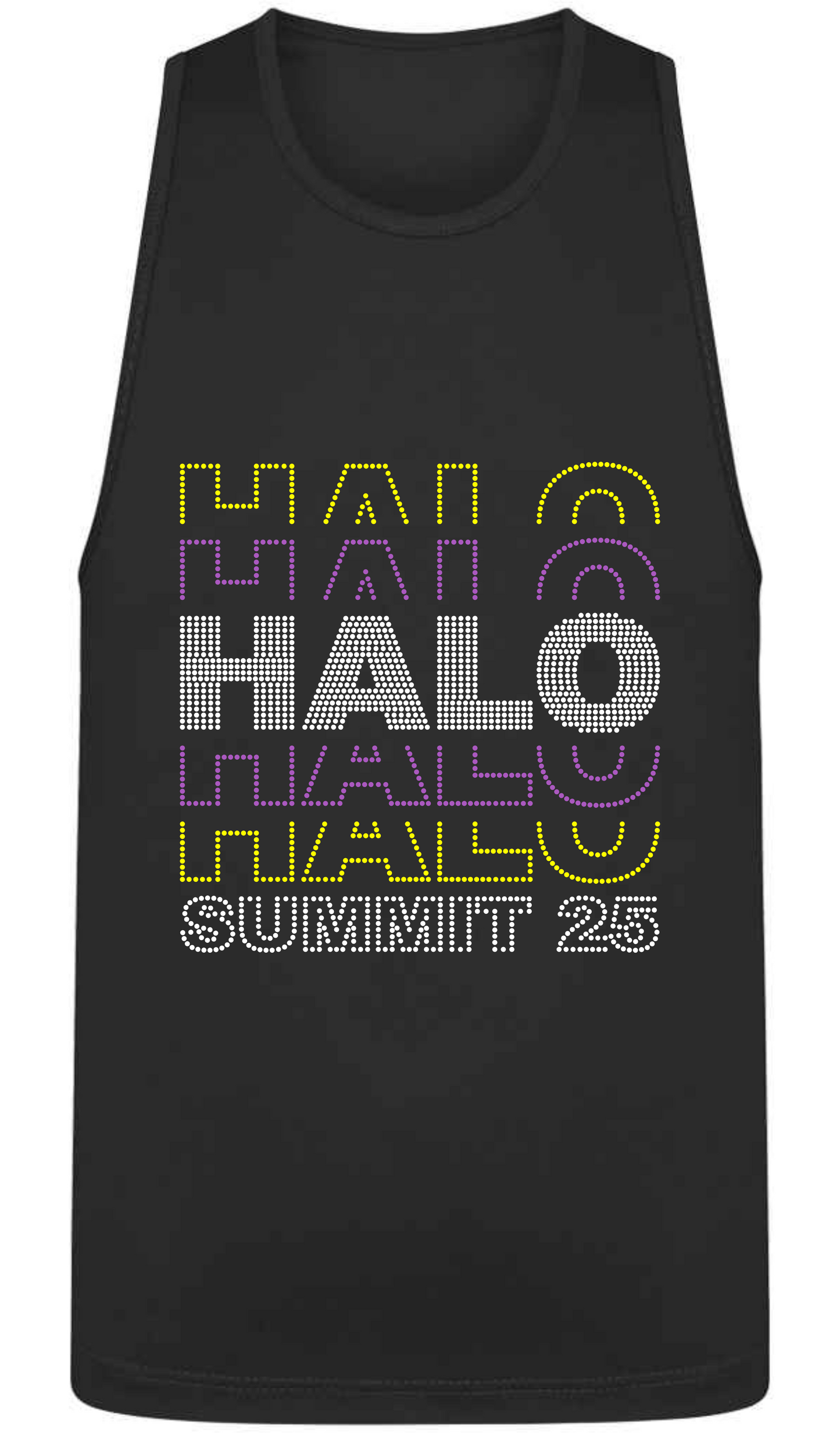 Halo Summit 25 Supporters Rhinestone Vest/T-Shirt