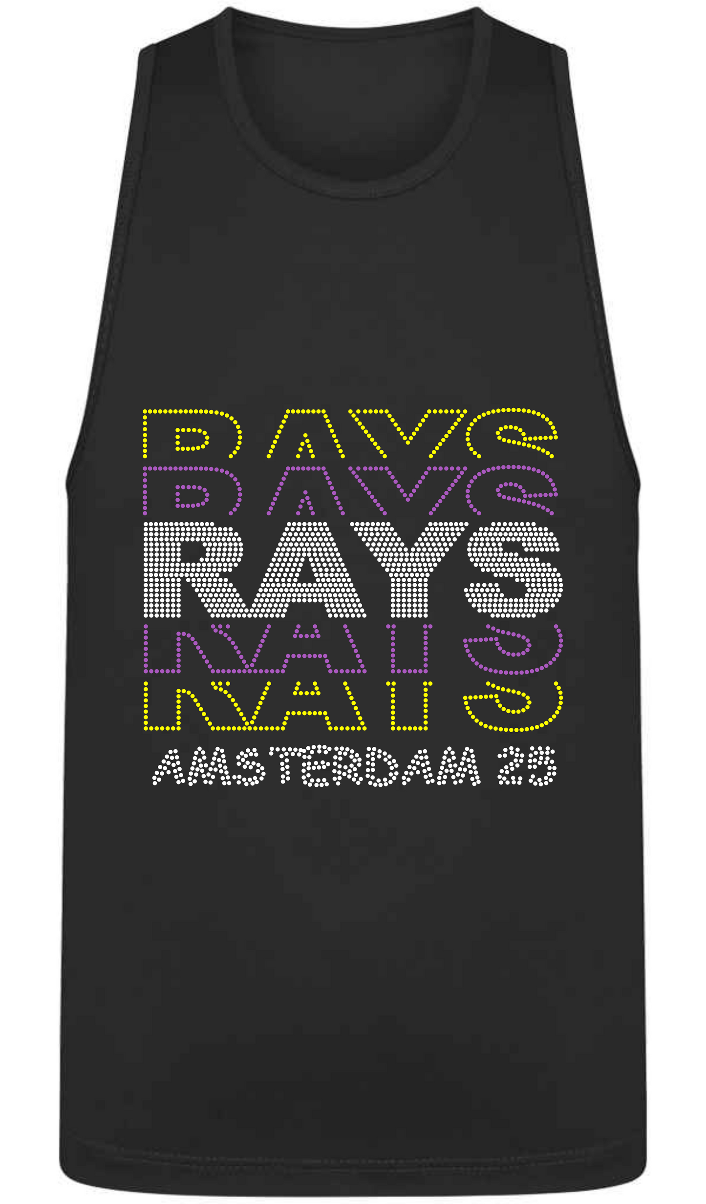 Rays Amsterdam 25 Rhinestone Vest/T-Shirt