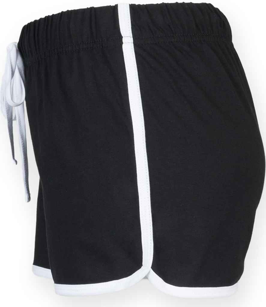 Rhinestone Burst Retro Shorts
