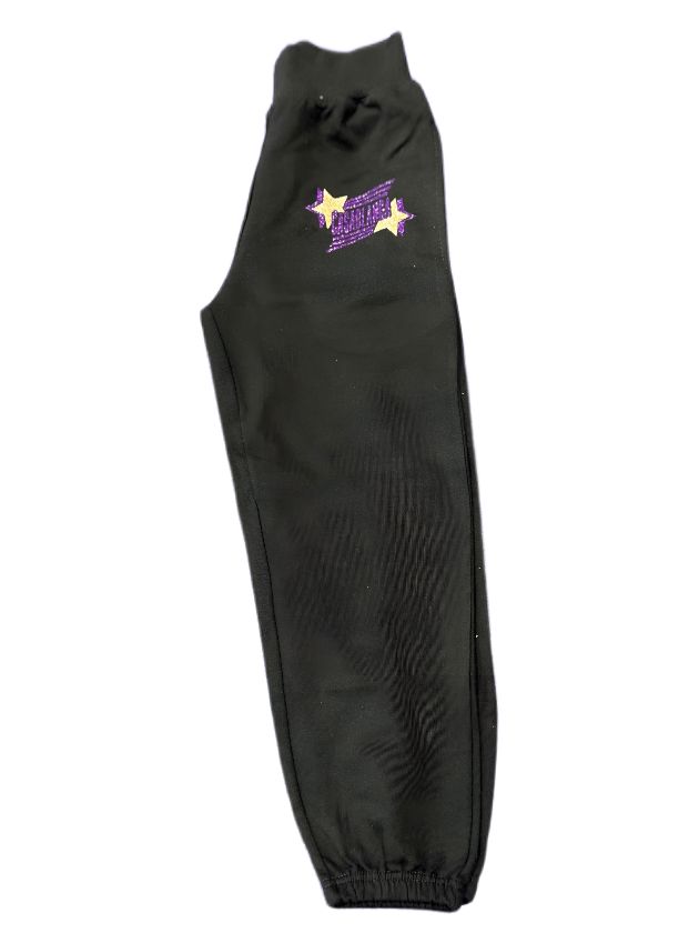 Glitter Logo Gymnast Joggers