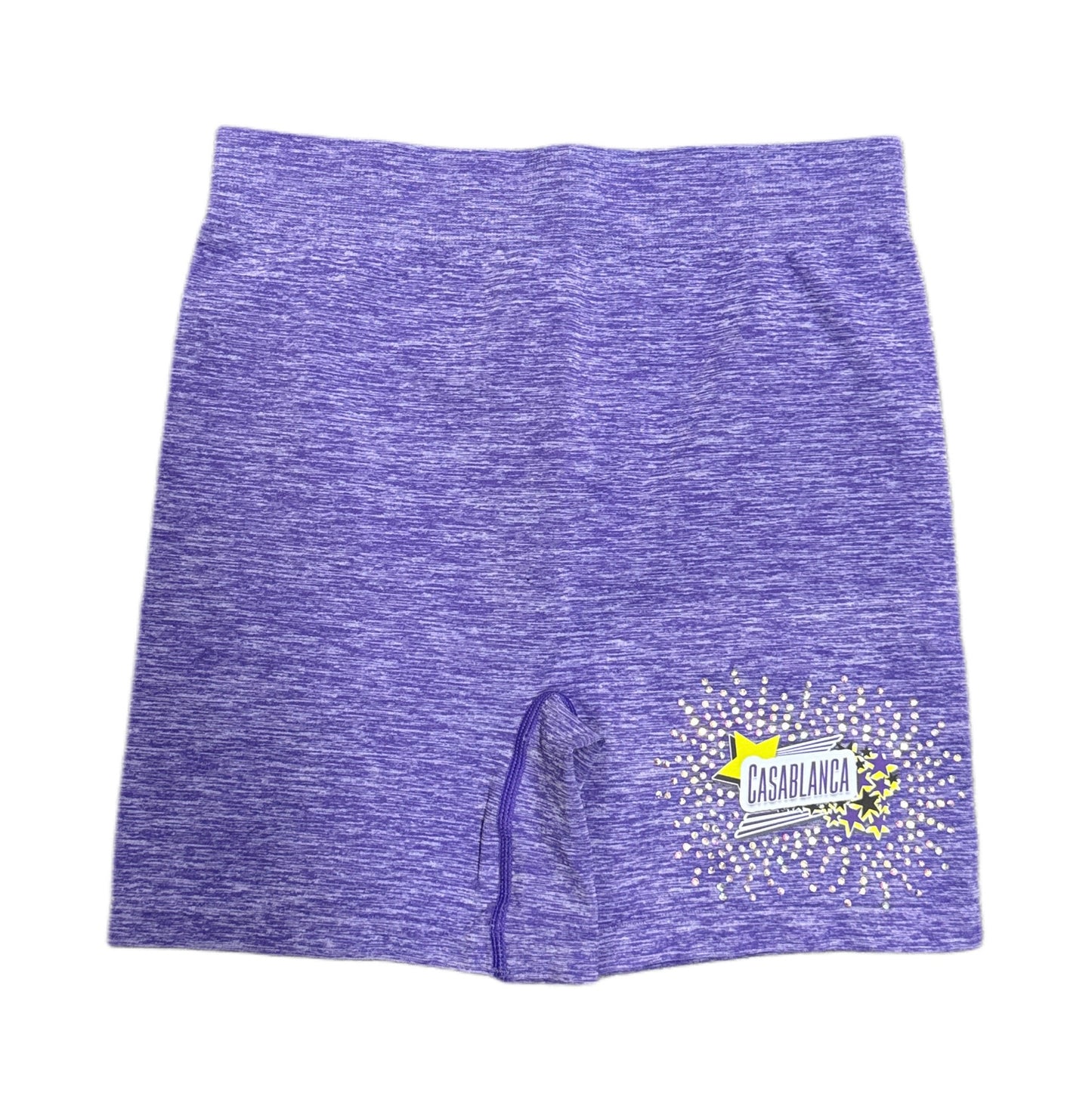 Rhinestone Burst Seamless Shorts