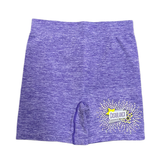 Rhinestone Burst Seamless Shorts