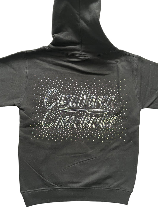 Casablanca Cheerleader Rhinestone Hoodie