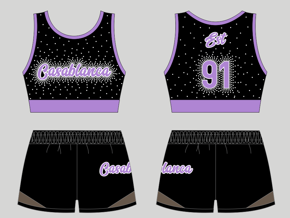 Est. 91 Casablanca Crop