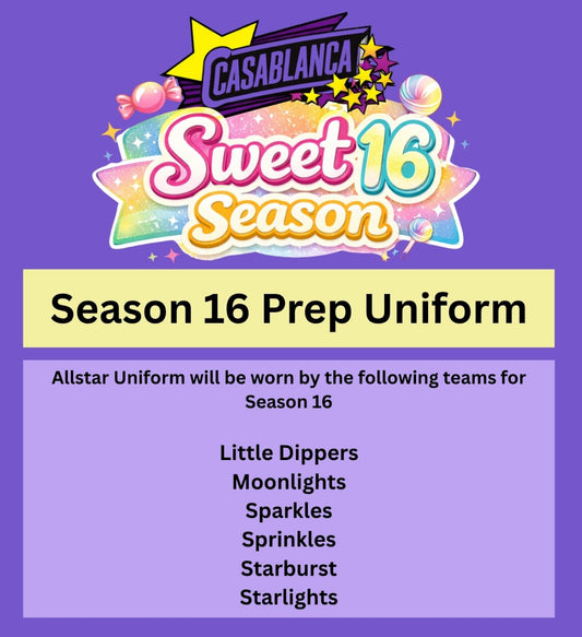 Season 16 Prep Uniform