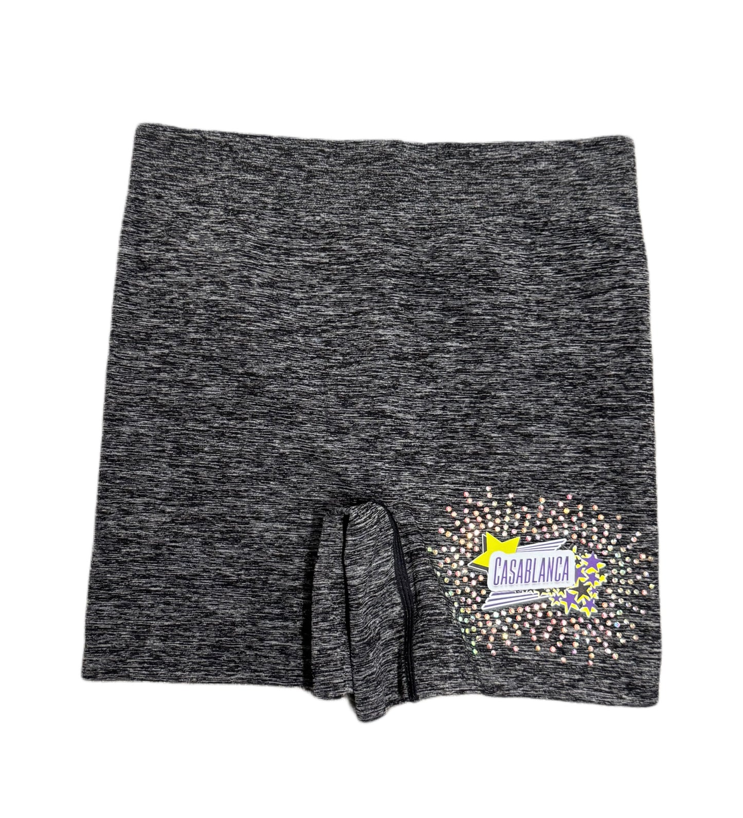 Rhinestone Burst Seamless Shorts