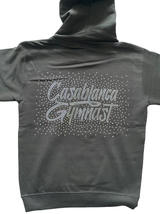 Casablanca Gymnast Rhinestone Hoodie