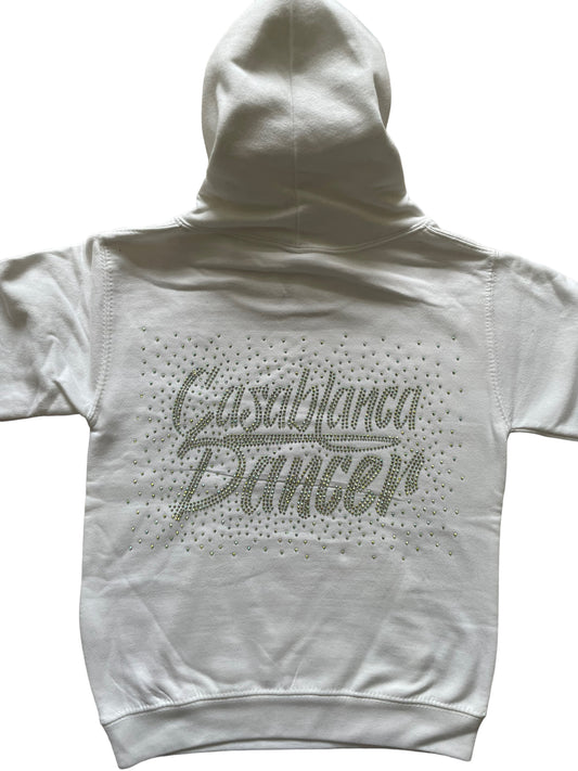 Casablanca Dancer Rhinestone Hoodie