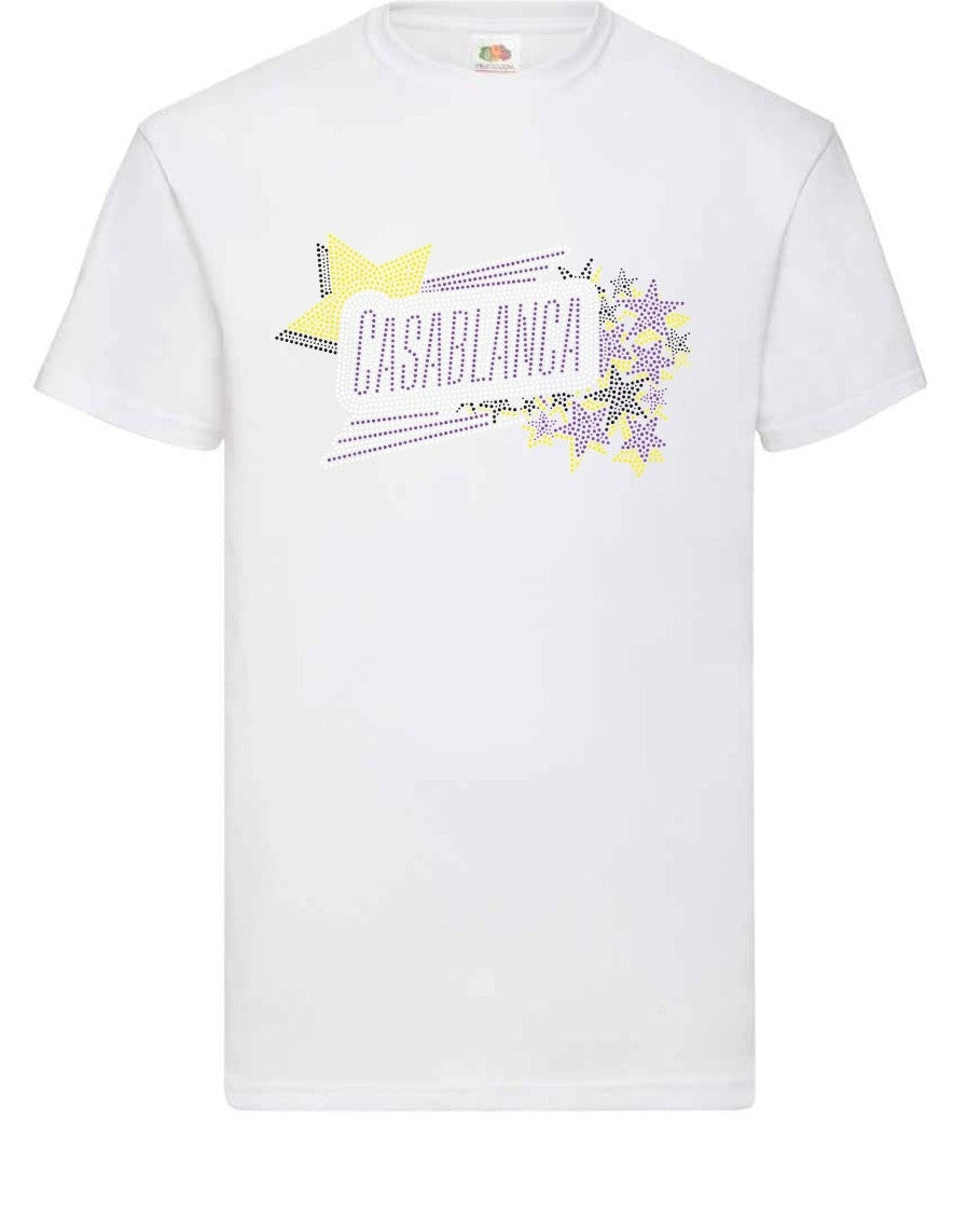 Colour Rhinestone Logo T-Shirt