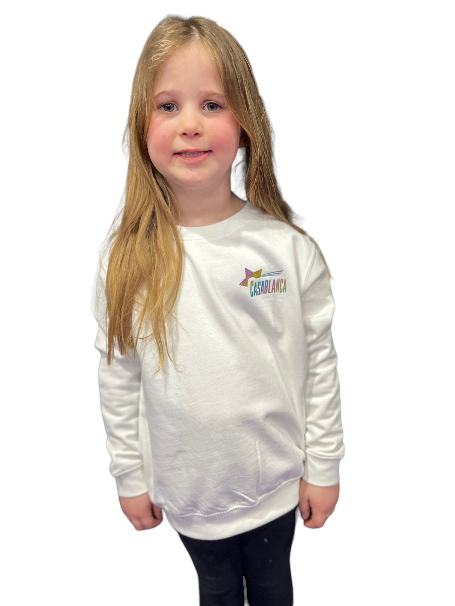 Rainbow Glitter Sweatshirt