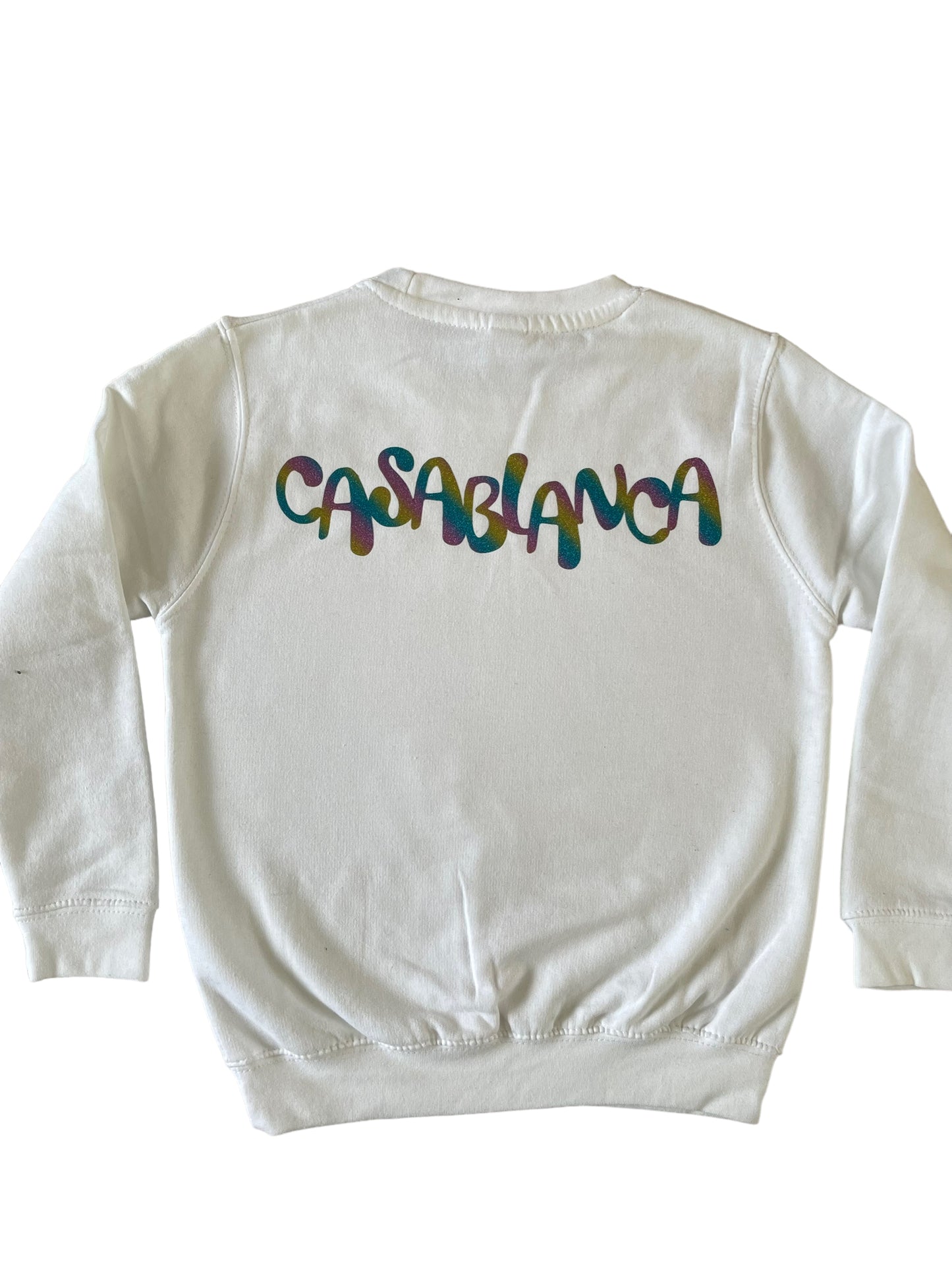 Rainbow Glitter Sweatshirt