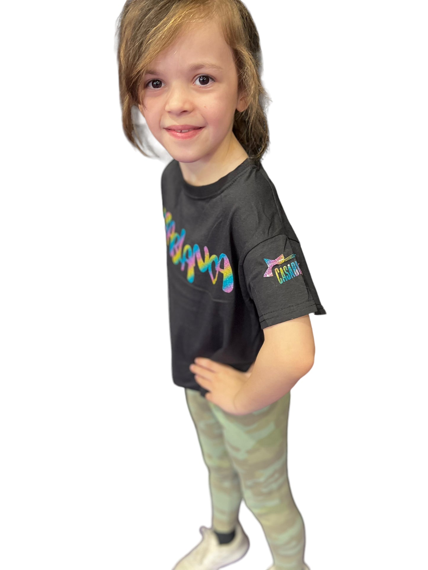 Rainbow Glitter T-Shirt