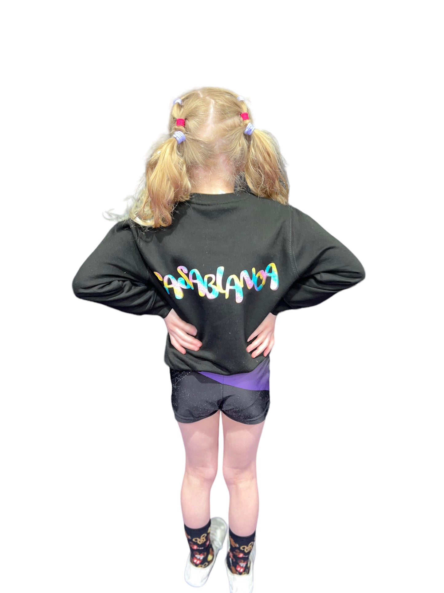 Rainbow Glitter Sweatshirt