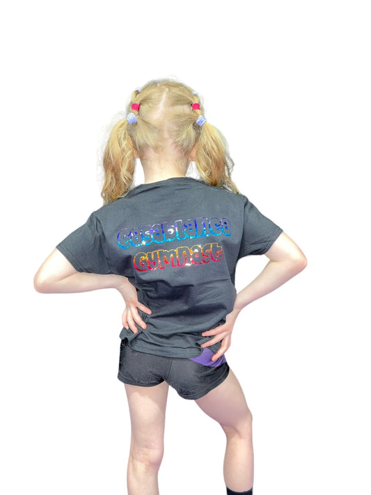 Sparkle Rainbow Gymnast T-Shirt
