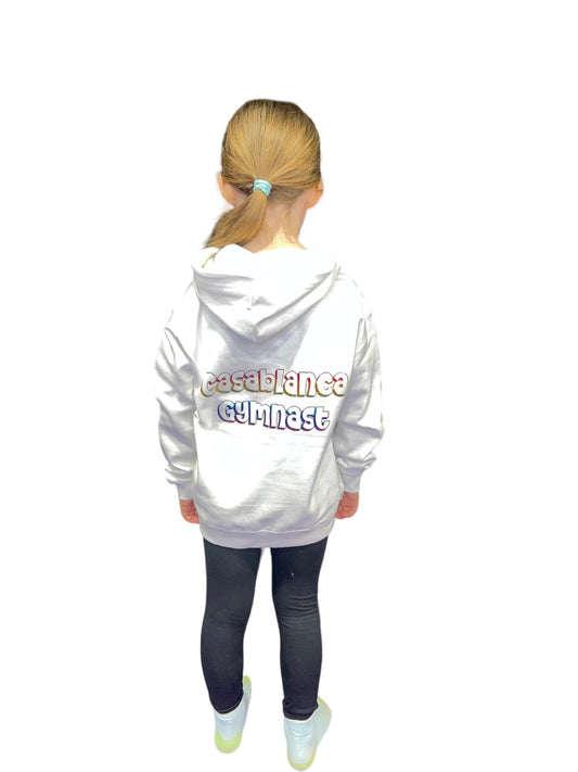 Sparkle Rainbow Gymnast Hoodie