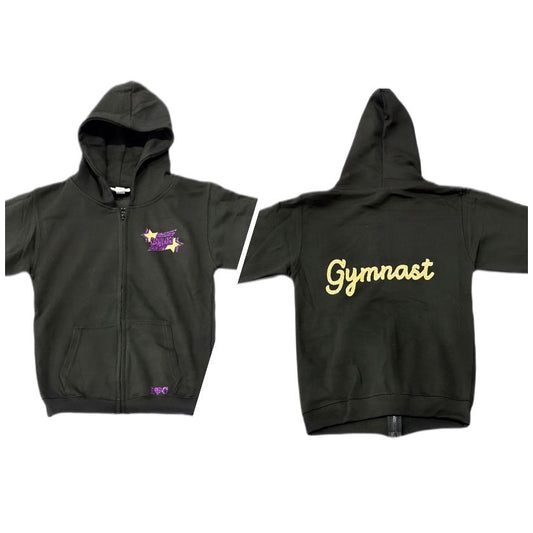 Glitter Logo Gymnast Hoodie